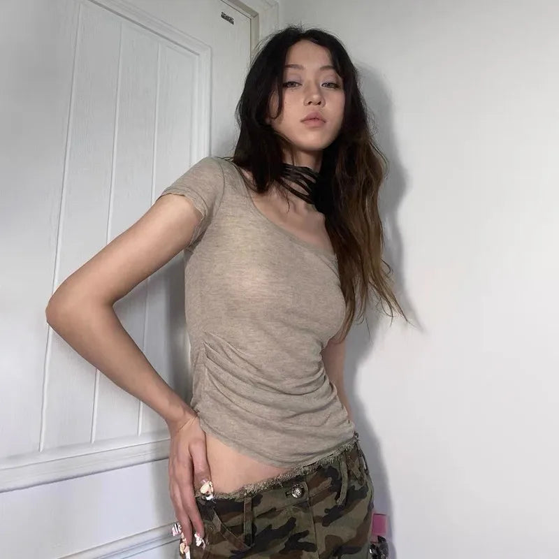 Grunge Print Shirt