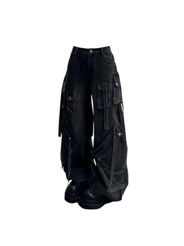 baggy cargo jeans