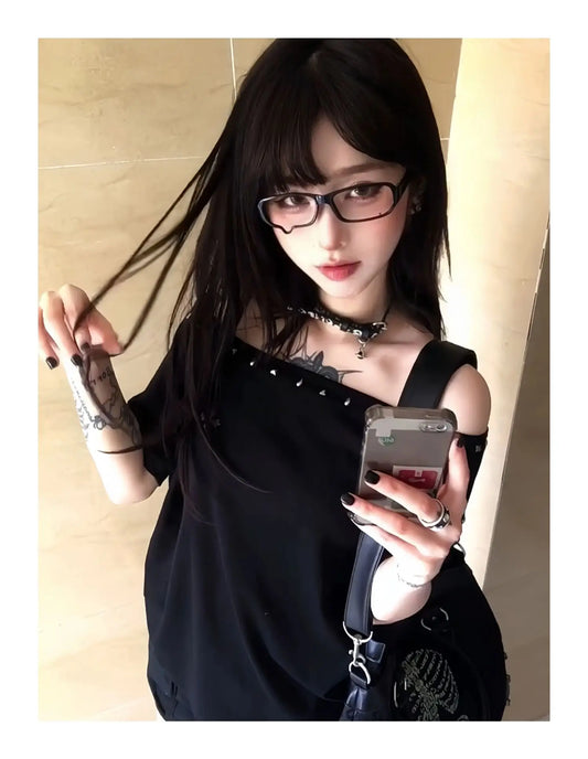 Basic Off-Shoulder Shirt