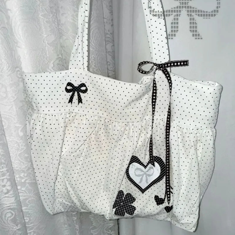 Coquette Polka Dot Bag