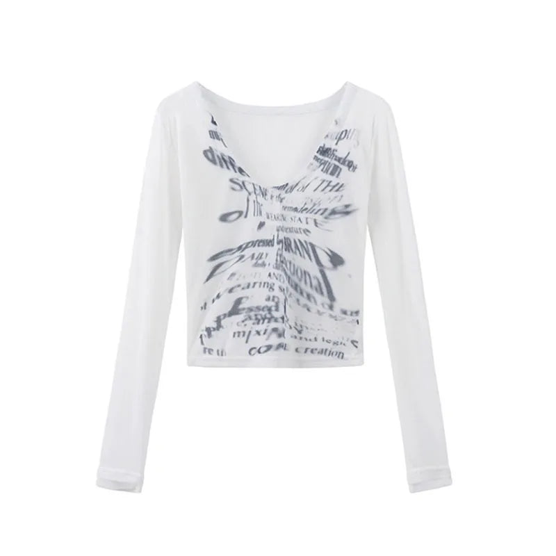 Y2k Warped Longsleeve