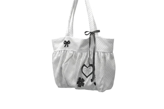 Coquette Polka Dot Bag