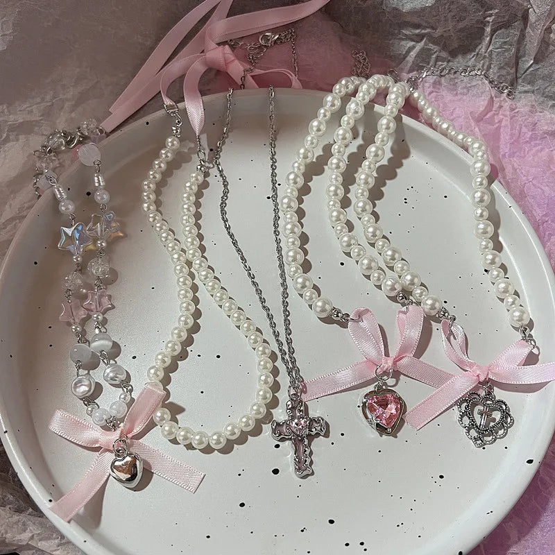 Coquette Bow Necklace