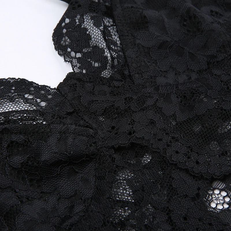 lace crop top
