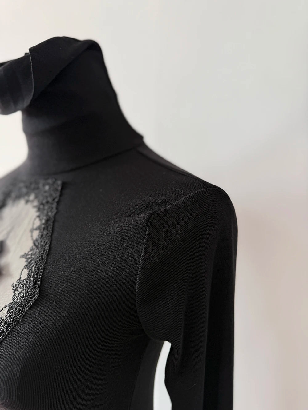 Turtleneck Goth Cross Longsleeve
