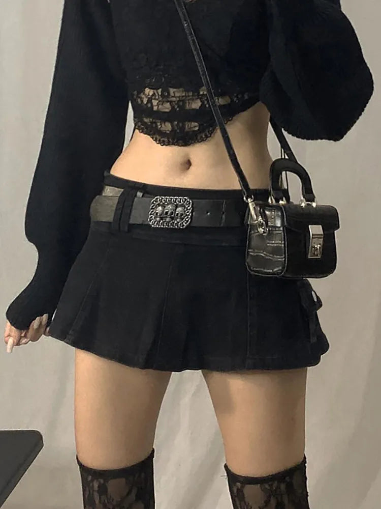 Y2k Low Rise Micro Skirt