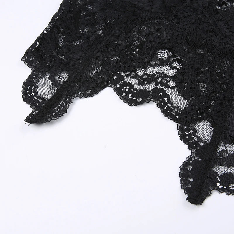 lace crop top