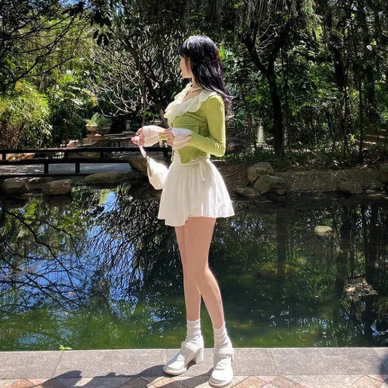Ruffle skirt