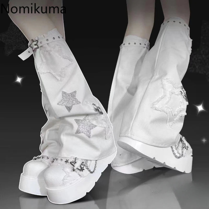 Y2k Star Leg Warmers