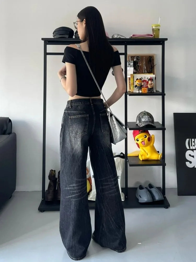 Low Waist Baggy Jeans