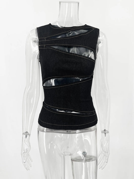 Oberteil mit Ausschnitt