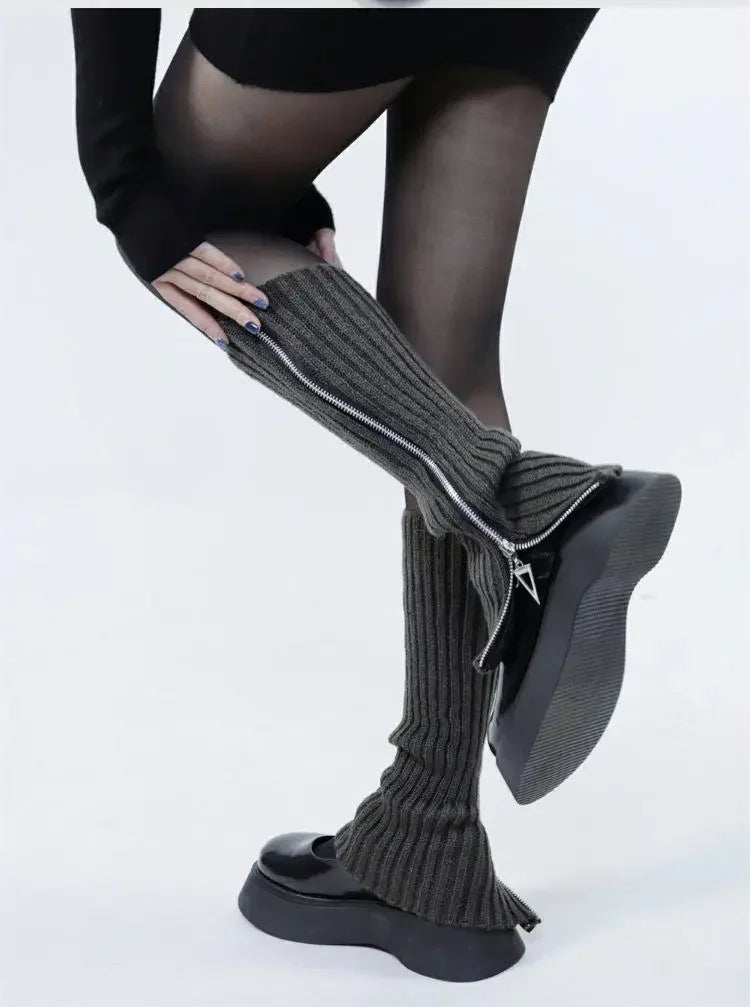 Zipper Leg Warmers
