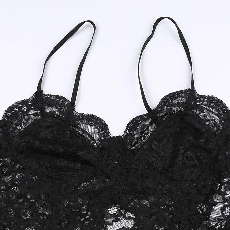 lace crop top