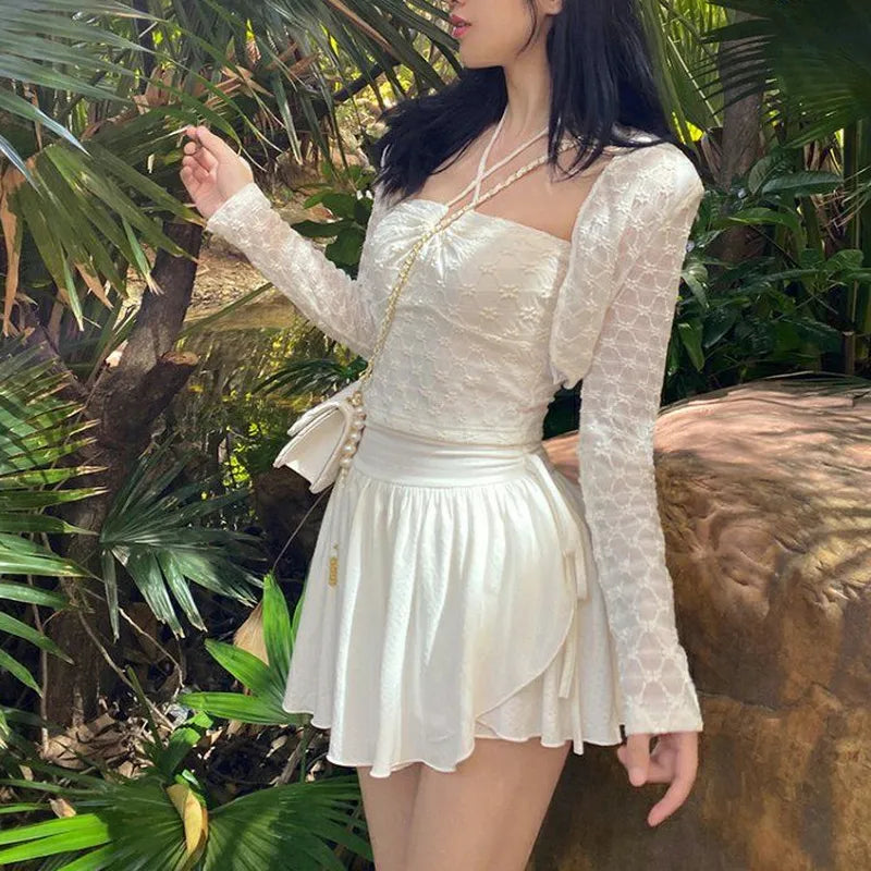 Ruffle skirt