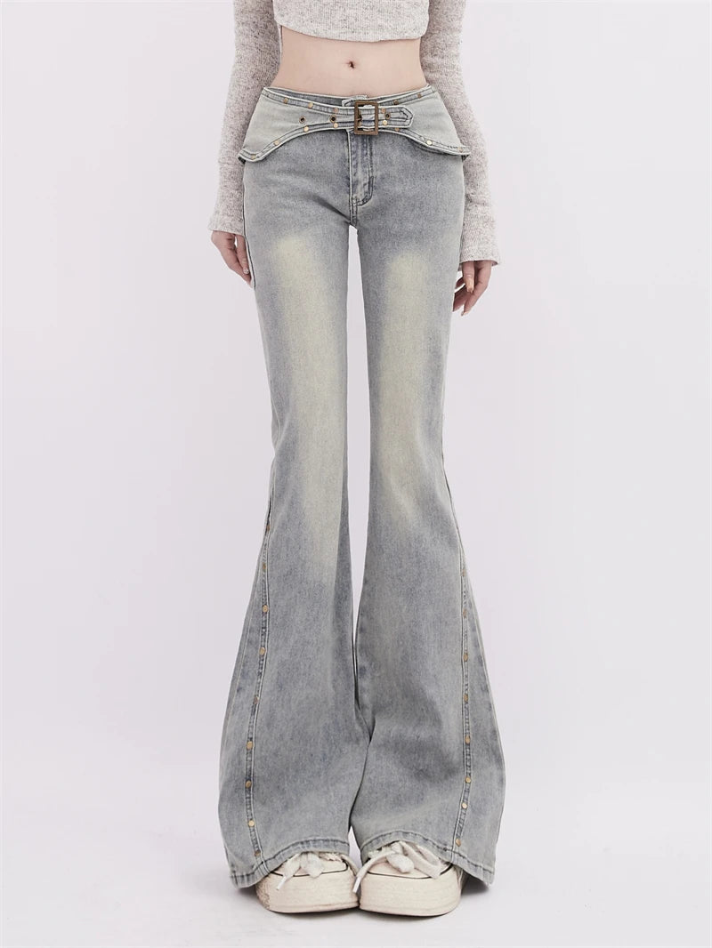 Belt Optic Flare Jeans