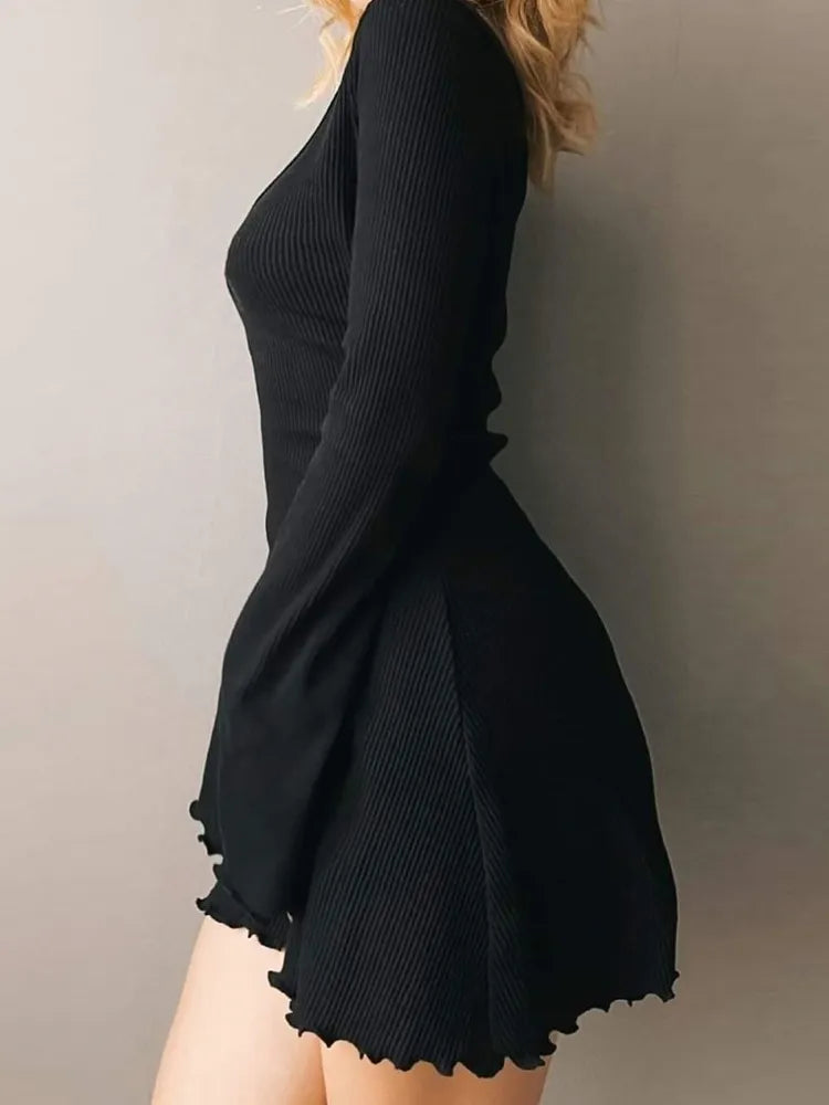 Chic Wool Dress