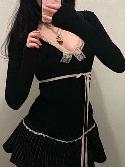 Coquette Lace Longsleeve