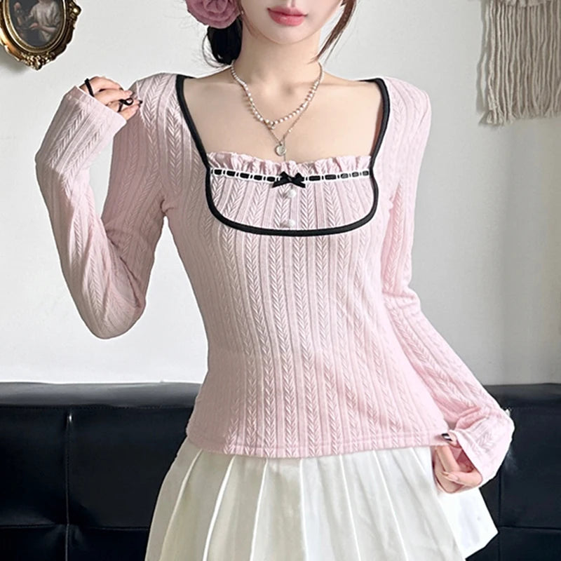 Knit-Style Longlseeve