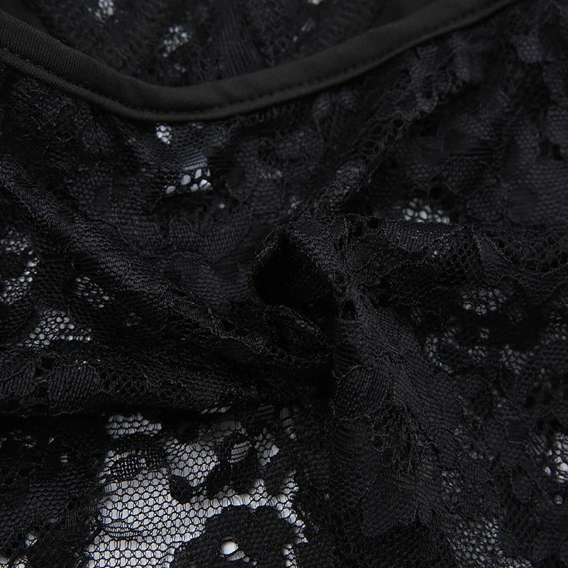 lace crop top