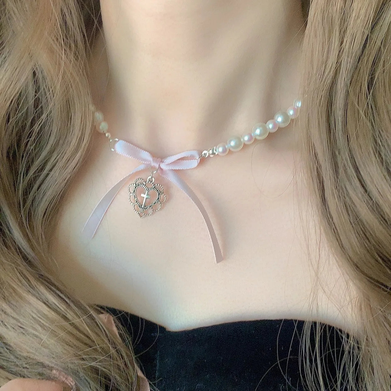 Coquette Bow Necklace