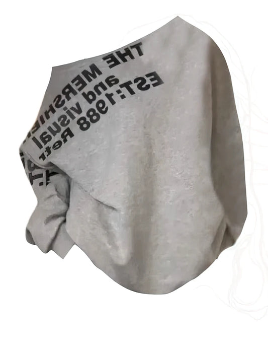 Oversize Longsleeve mit Print