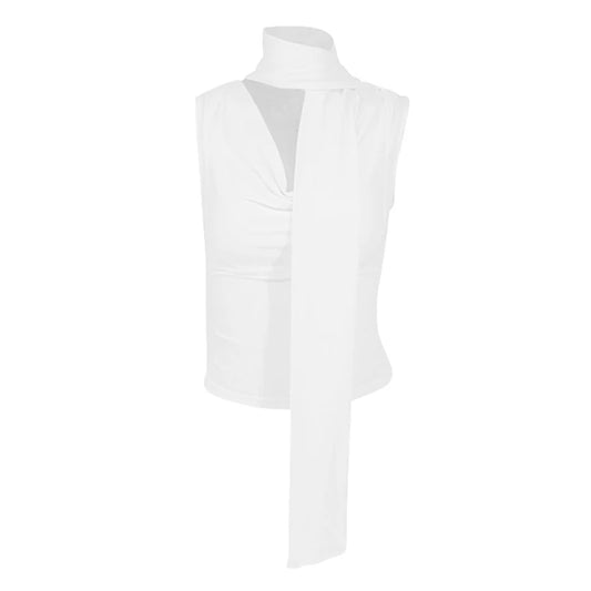 Transparentes Schal-Top