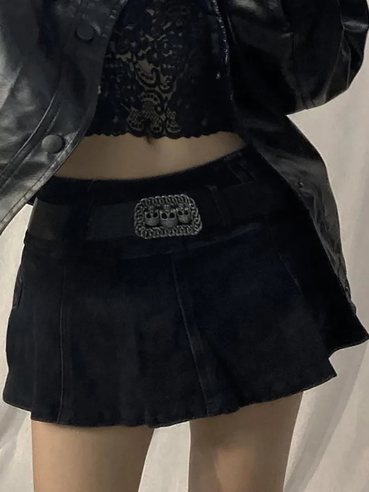 Y2k Low Rise Micro Skirt