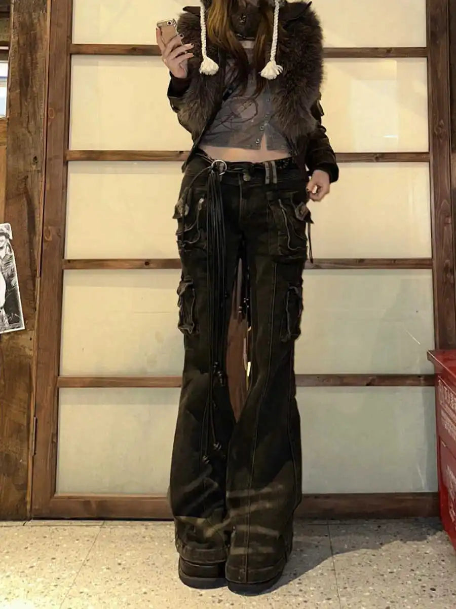 Grunge Cargo Jeans