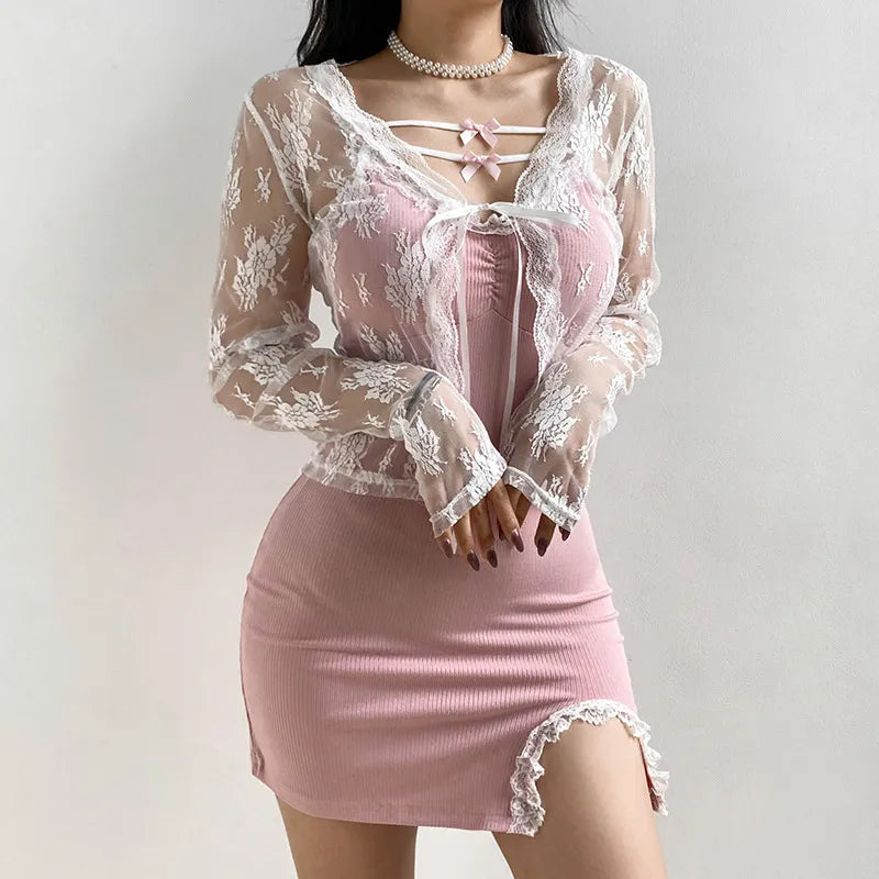 Floral Lace Cardigan