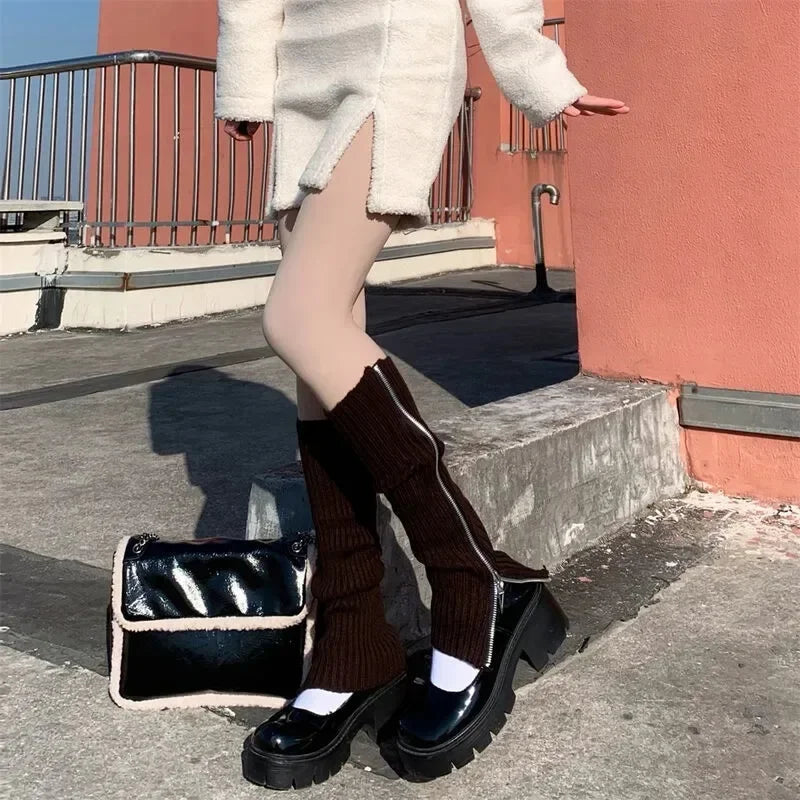 Zipper Leg Warmers