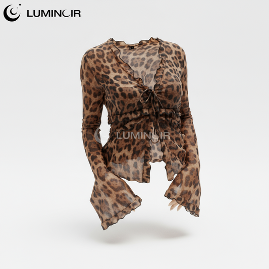 Leopard Blouse