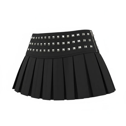 Nieten Minirock