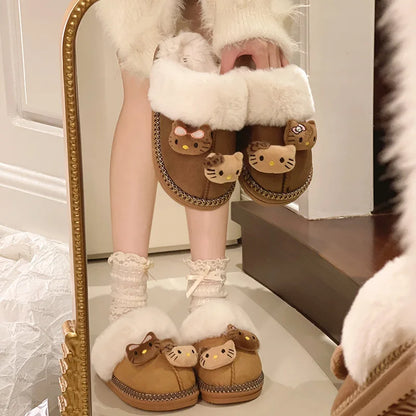 Hello Kitty Winter Slippers