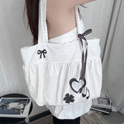 Coquette Polka Dot Bag