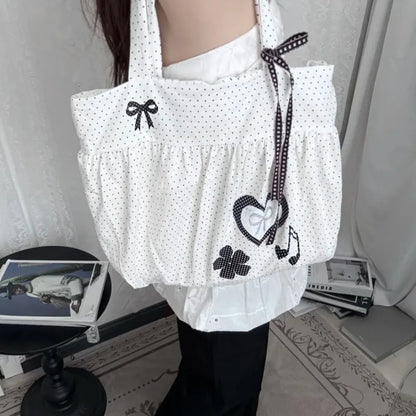 Coquette Polka Dot Bag