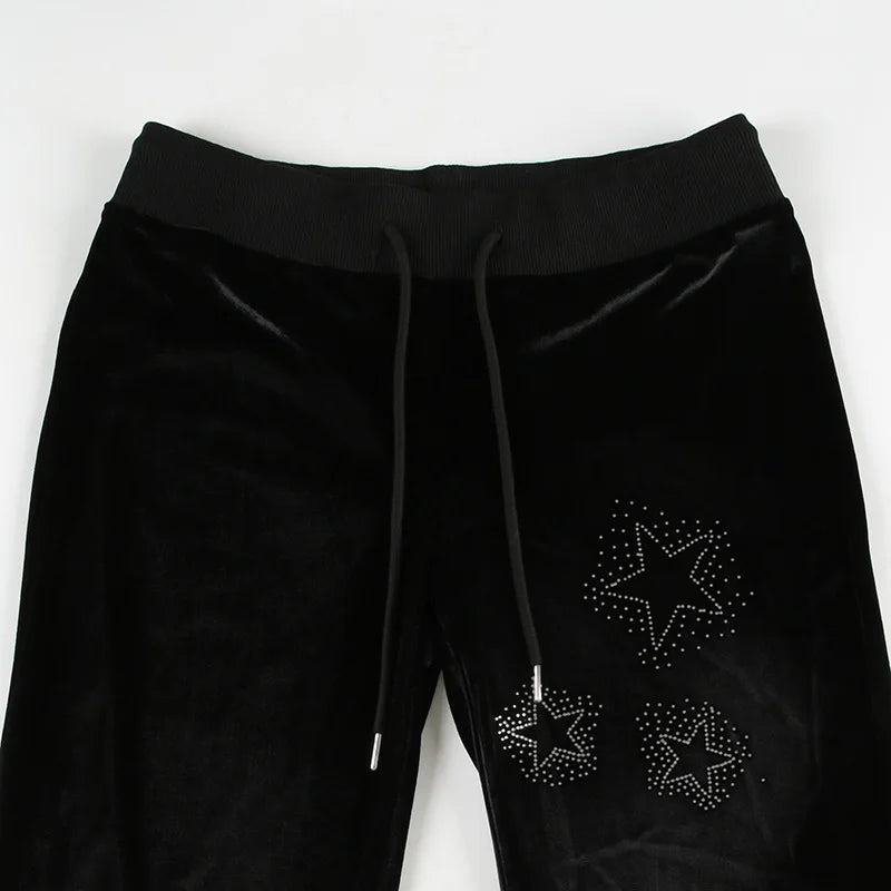 Velour Star Pants