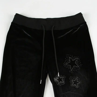 Velour Star Pants