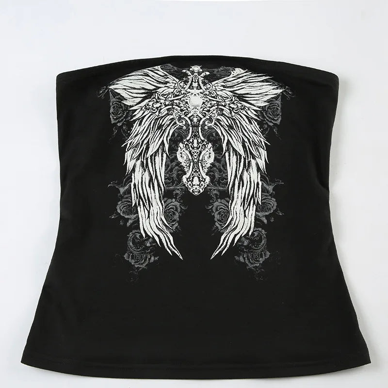 Wings Tube Top