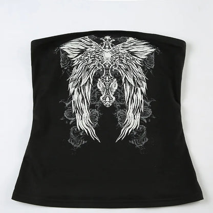 Wings Tube Top