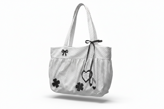 Coquette Polka Dot Bag