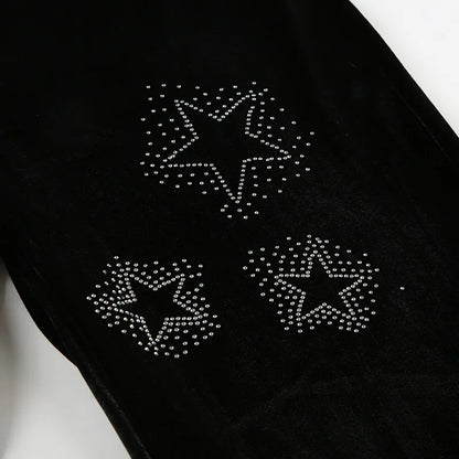 Velour Star Pants