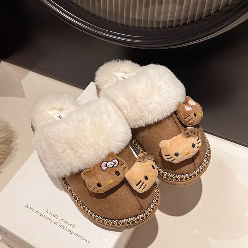 Hello Kitty Winter Slippers