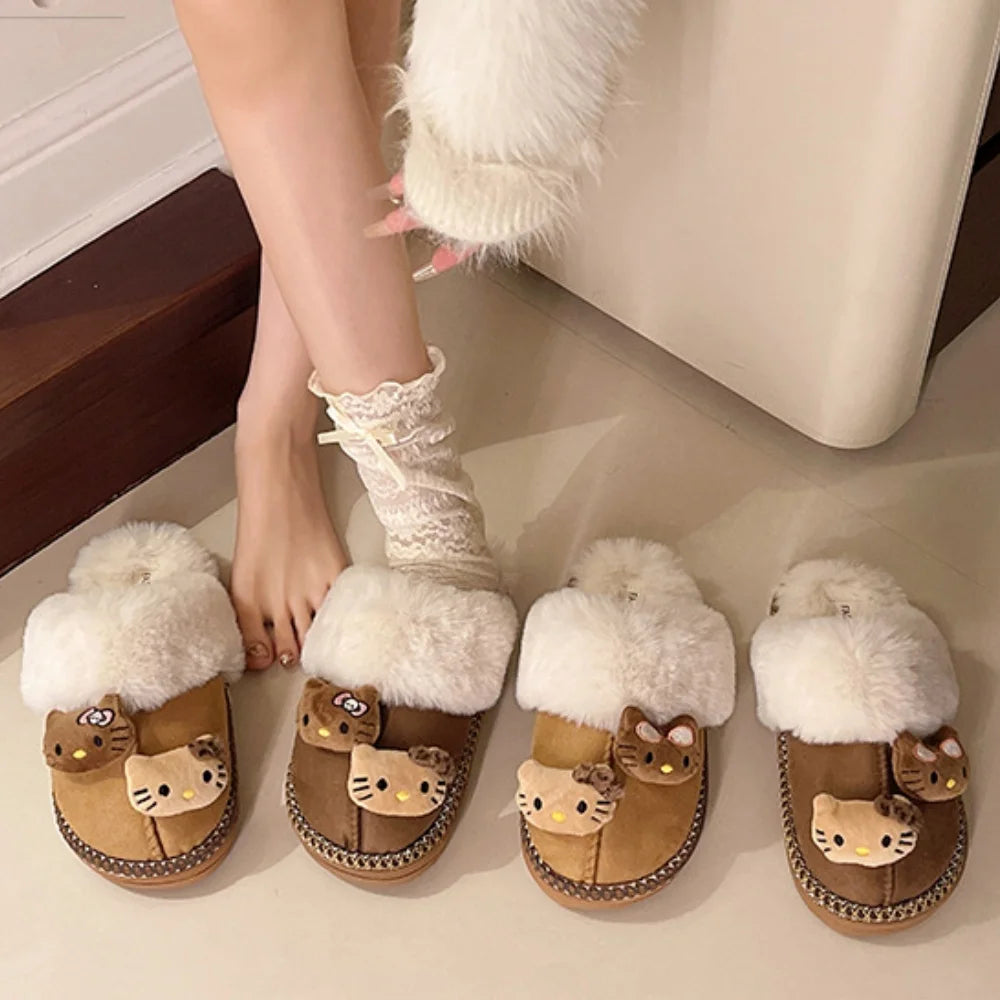 Hello Kitty Winter Slippers