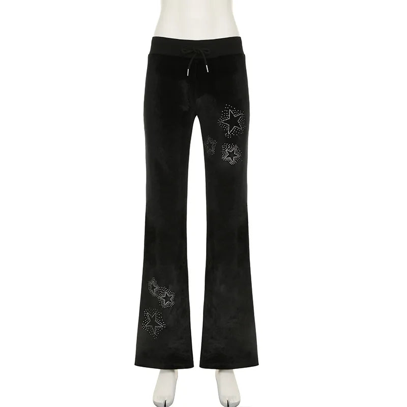 Velour Star Pants