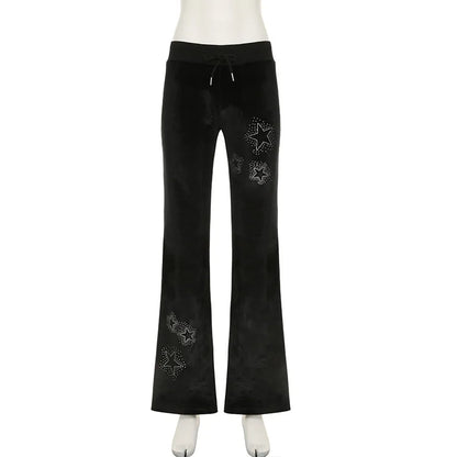 Velour Star Pants