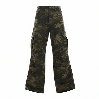 Straight Leg Camo Pants