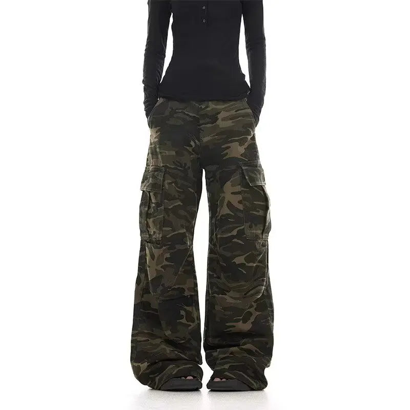 Straight Leg Camo Pants