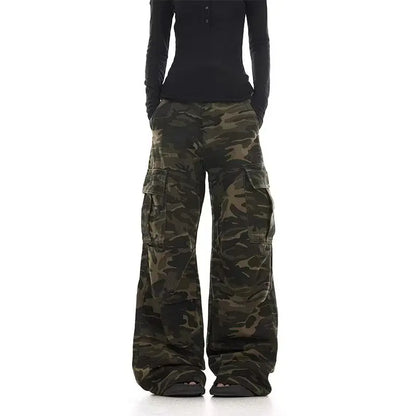 Straight Leg Camo Pants
