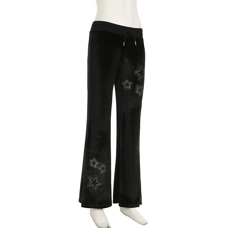 Velour Star Pants