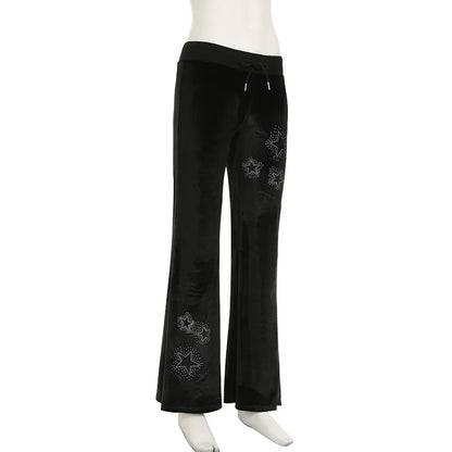 Velour Star Pants